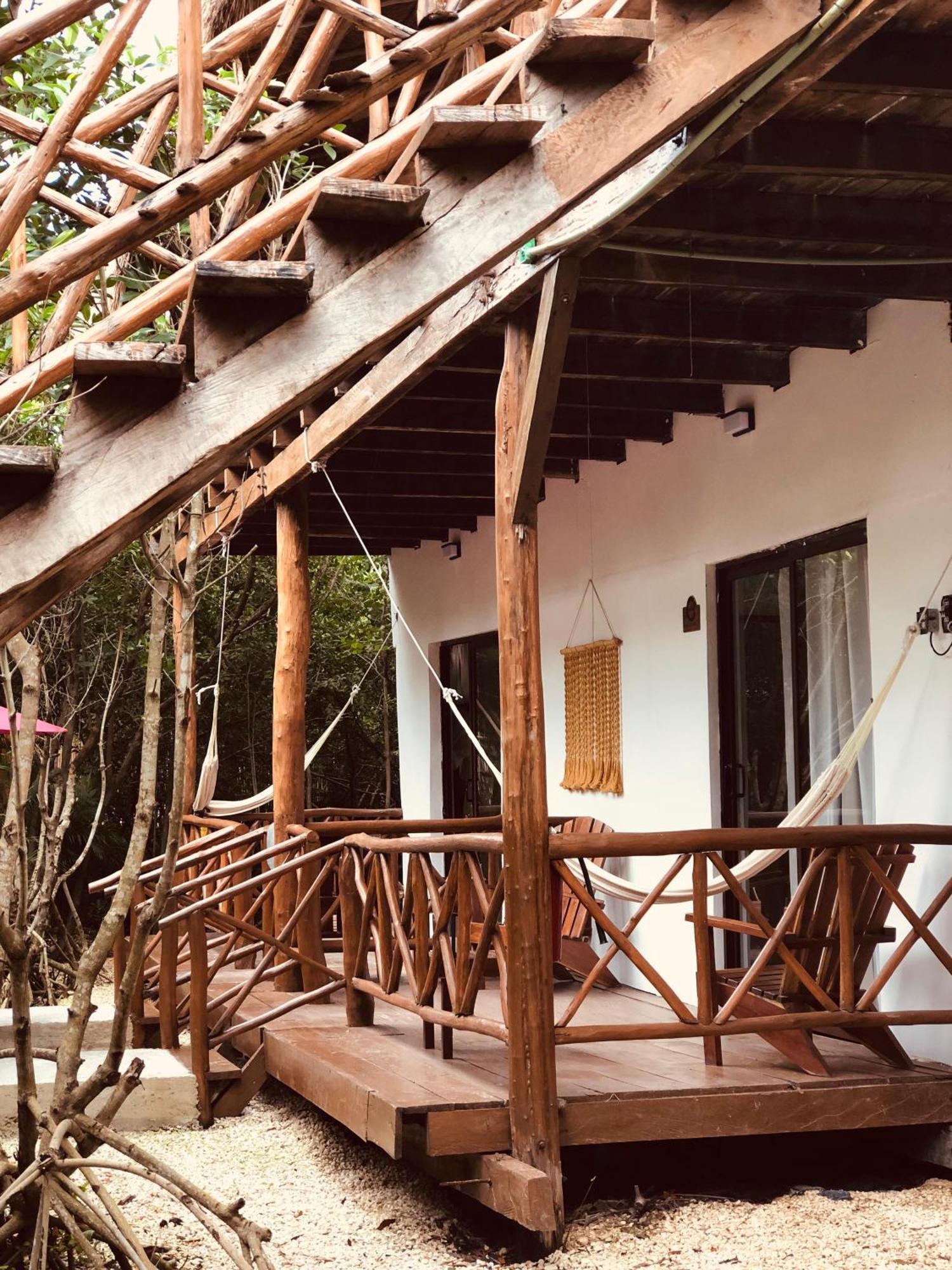 Cabanas Tulum - Aldea Mangle & Cenote Eksteriør bilde