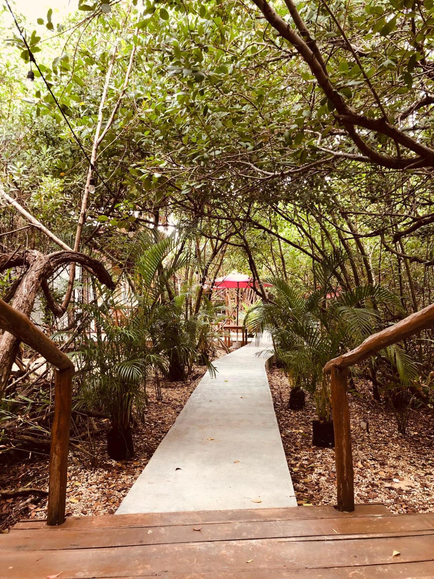 Cabanas Tulum - Aldea Mangle & Cenote Eksteriør bilde